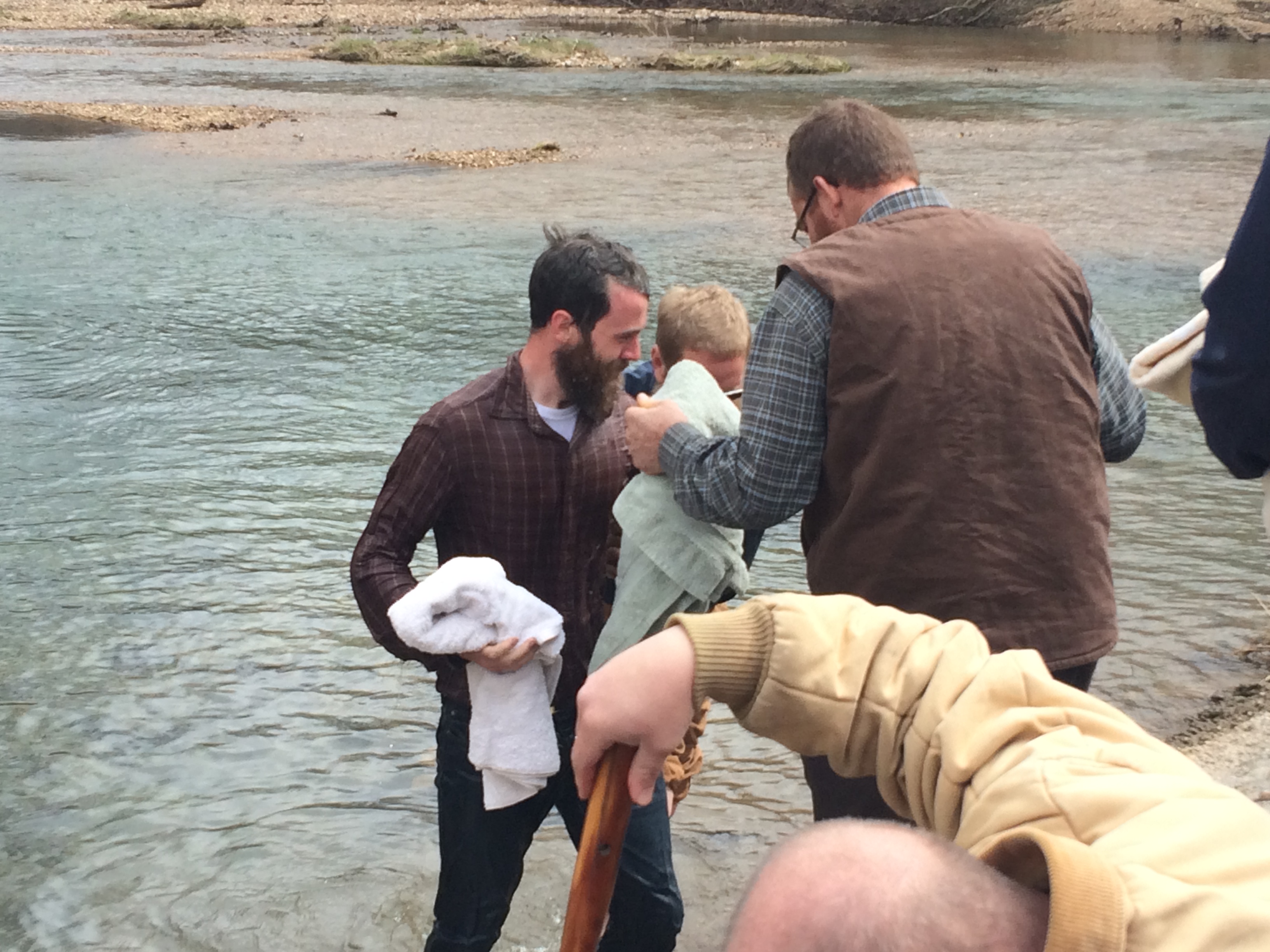Dave Being Baptized